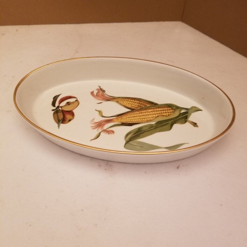 Royal Worcester Evesham Oval Serving Platter/Baking Dish